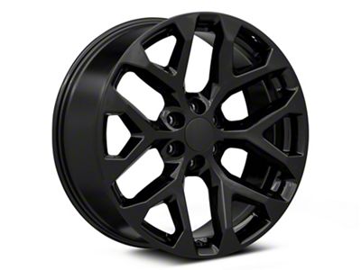 PR177 Gloss Black 6-Lug Wheel; 22x9; 24mm Offset (21-24 Tahoe)