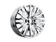 Performance Replicas PR198 Chrome 6-Lug Wheel; 24x10; 31mm Offset (21-24 Tahoe)