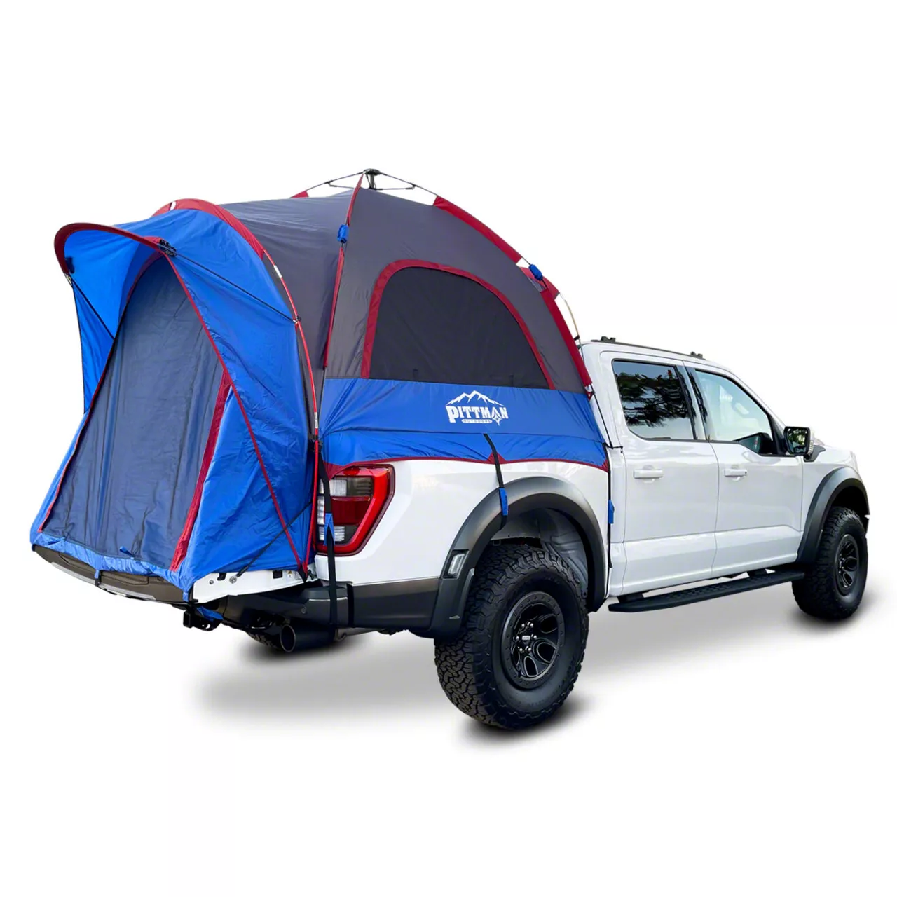 Pittman Outdoors Easy Up Truck Bed Tent 01 25 F 150 w 5 1 2 Foot Bed