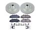 PowerStop Z17 Evolution Plus 5-Lug Brake Rotor and Pad Kit; Front (97-Early 00 2WD F-150 w/ 4-Wheel ABS, Excluding Lightning)