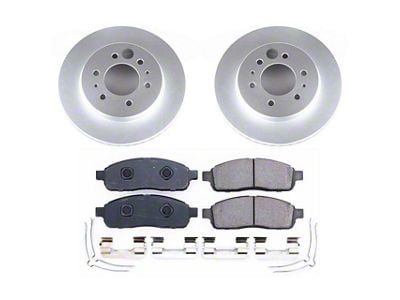 PowerStop Z17 Evolution Plus 6-Lug Brake Rotor and Pad Kit; Front (2009 F-150)