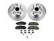 PowerStop Z17 Evolution Plus 8-Lug Brake Rotor and Pad Kit; Front (2012 2WD F-350 Super Duty SRW)