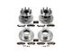 PowerStop Z36 Extreme Truck and Tow 8-Lug Brake Rotor and Pad Kit; Front and Rear (2012 2WD F-350 Super Duty DRW)