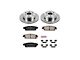 PowerStop OE Replacement 6-Lug Brake Rotor and Pad Kit; Rear (07-13 Silverado 1500 w/ Rear Disc Brakes)