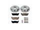 PowerStop OE Replacement Brake Rotor and Pad Kit; Rear (99-03 F-150 w/ Rear Disc Brakes)