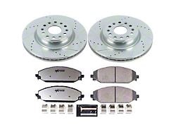 PowerStop Z36 Extreme Truck and Tow 6-Lug Brake Rotor and Pad Kit; Front (19-24 RAM 1500, Excluding TRX)