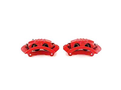 PowerStop Performance Rear Brake Calipers; Red (03-08 RAM 2500)