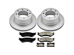 PowerStop Z17 Evolution Plus 8-Lug Brake Rotor and Pad Kit; Rear (03-08 RAM 2500)