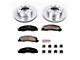 PowerStop Z23 Evolution Sport 8-Lug Brake Rotor and Pad Kit; Front (09-18 RAM 2500)