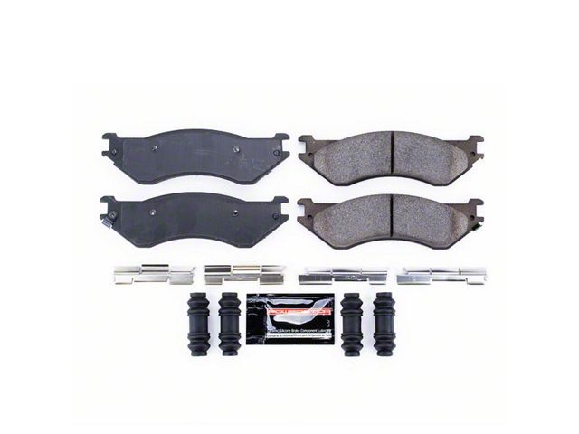 PowerStop Z23 Evolution Sport Carbon-Fiber Ceramic Brake Pads; Rear Pair (03-08 RAM 2500)