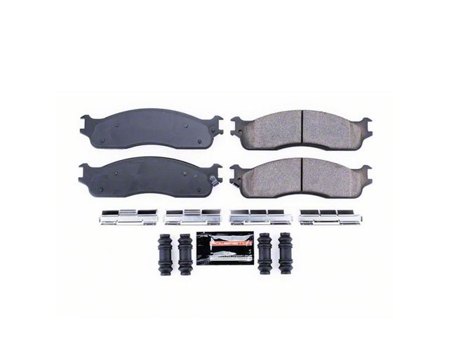 PowerStop Z23 Evolution Sport Carbon-Fiber Ceramic Brake Pads; Front Pair (03-08 RAM 3500)