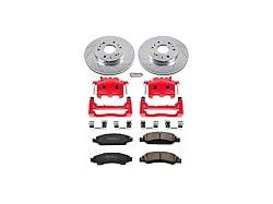 PowerStop Z23 Evolution Sport 6-Lug Brake Rotor, Pad and Caliper Kit; Front (07-18 Sierra 1500)