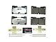 PowerStop Z36 Extreme Truck and Tow Carbon-Fiber Ceramic Brake Pads; Front Pair (19-24 Sierra 1500)