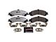 PowerStop Z36 Extreme Truck and Tow Carbon-Fiber Ceramic Brake Pads; Rear Pair (99-06 Sierra 1500 w/o Rear Drum Brakes)