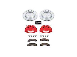 PowerStop Z36 Extreme Truck and Tow 8-Lug Brake Rotor, Pad and Caliper Kit; Front (2011 Sierra 2500 HD)