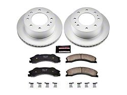 PowerStop Z17 Evolution Plus 8-Lug Brake Rotor and Pad Kit; Rear (11-14 Silverado 2500 HD)