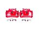 PowerStop Performance Front Brake Calipers; Red (07-10 Silverado 3500 HD DRW)