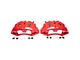 PowerStop Performance Rear Brake Calipers; Red (11-19 Silverado 3500 HD DRW)