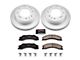 PowerStop Z17 Evolution Plus 8-Lug Brake Rotor and Pad Kit; Front (2011 Silverado 3500 HD)