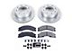 PowerStop Z23 Evolution Sport 8-Lug Brake Rotor and Pad Kit; Front (2011 Silverado 3500 HD)