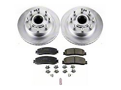 PowerStop Z17 Evolution Plus 8-Lug Brake Rotor and Pad Kit; Front (2012 2WD F-250 Super Duty)