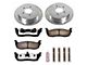 PowerStop Z36 Extreme Truck and Tow Brake Rotor and Pad Kit; Rear (99-03 F-150 w/ Rear Disc Brakes)