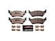 PowerStop Z36 Extreme Truck and Tow Carbon-Fiber Ceramic Brake Pads; Rear Pair (04-20 2WD/4WD F-150)