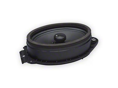 PowerBass 6x9-Inch Direct Fit Premium OEM Replacement Coaxial Speaker; Front Door; 80 Watts RMS/160 Watts Max (15-20 Yukon)