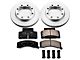 PowerStop Z17 Evolution Plus 8-Lug Brake Rotor and Pad Kit; Front (94-96 4WD RAM 2500 w/ 4,500 lb. Front Axle)