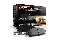 PowerStop Z17 Evolution Plus Clean Ride Ceramic Brake Pads; Front Pair (94-96 4WD RAM 2500 w/ 3,500 lb. Front Axle)