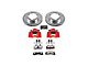 PowerStop Z36 Extreme Truck and Tow 8-Lug Brake Rotor, Pad and Caliper Kit; Front (94-96 4WD RAM 2500 w/ 3,500 lb. Front Axle)