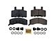 PowerStop Z17 Evolution Plus Clean Ride Ceramic Brake Pads; Front Pair (94-96 4WD RAM 3500 w/ 3,500 lb. Front Axle)