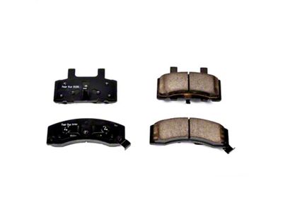 PowerStop Z16 Evolution Clean Ride Ceramic Brake Pads; Front Pair (97-99 4WD RAM 3500 w/ 7,500 lb. GVW)