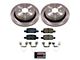 PowerStop OE Replacement 6-Lug Brake Rotor and Pad Kit; Rear (21-22 Canyon)