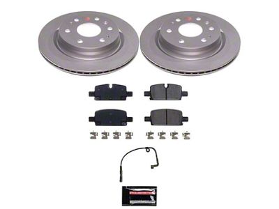 PowerStop Z17 Evolution Plus 6-Lug Brake Rotor and Pad Kit; Rear (23-25 Canyon)