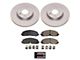 PowerStop Z17 Evolution Plus 6-Lug Brake Rotor and Pad Kit; Front (21-22 Canyon)