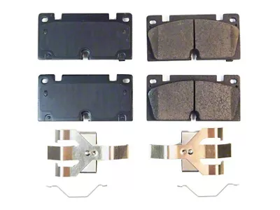 PowerStop Z17 Evolution Plus Clean Ride Ceramic Brake Pads; Front Pair (23-25 Canyon)