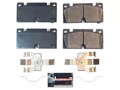 PowerStop Z23 Evolution Sport Carbon-Fiber Ceramic Brake Pads; Front Pair (23-25 Canyon)