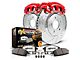 PowerStop Z36 Extreme Truck and Tow 5-Lug Brake Rotor, Pad and Caliper Kit; Front (05-08 Dakota)