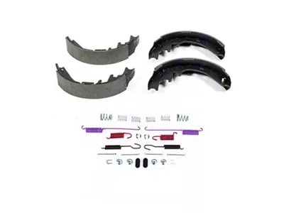 PowerStop Autospecialty Drum Brake Shoes with Hardware; Rear (97-03 F-150 w/ Rear Drum Brakes)