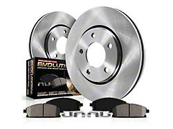 PowerStop OE Replacement 6-Lug Brake Rotor and Pad Kit; Front (21-25 F-150)