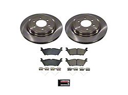 PowerStop OE Replacement 6-Lug Brake Rotor and Pad Kit; Rear (21-25 F-150 w/ 350mm Rear Rotors)