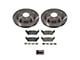 PowerStop OE Replacement 6-Lug Brake Rotor and Pad Kit; Rear (21-24 F-150 w/ 350mm Rear Rotors)