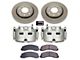 PowerStop OE Replacement 7-Lug Brake Rotor, Pad and Caliper Kit; Front (10-11 2WD/4WD F-150)