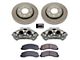 PowerStop OE Replacement 7-Lug Brake Rotor, Pad and Caliper Kit; Front (12-14 2WD/4WD F-150)