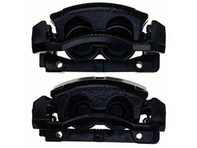 PowerStop Performance Front Brake Calipers; Black (2004 F-150)