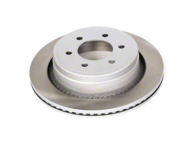 PowerStop Semi-Coated Vented 6-Lug Rotor; Rear (12-14 F-150; 15-17 F-150 w/ Manual Parking Brake; 17-18 F-150 Raptor)