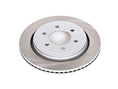 PowerStop Semi-Coated Vented 6-Lug Rotor; Rear (15-17 F-150 w/ Electric Parking Brake)