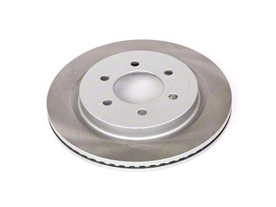 PowerStop Semi-Coated Vented 6-Lug Rotor; Rear (18-20 F-150 w/ Electric Parking Brake)