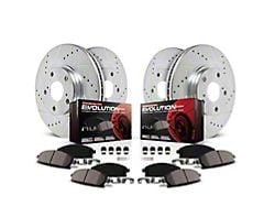 PowerStop Z23 Evolution 6-Lug Brake Rotor and Pad Kit; Front and Rear (21-24 F-150 w/ 336mm Rear Rotors)